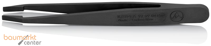 KNIPEX 92 09 04 ESD Kunststoffpinzette ESD Glatt 115 mm