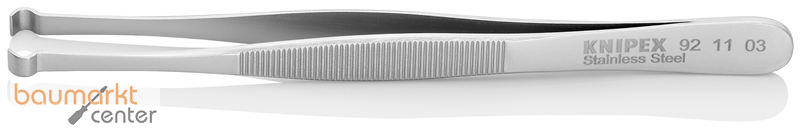 KNIPEX 92 11 03 Positionierpinzette Geriffelt 122 mm