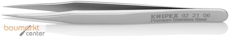 KNIPEX 92 21 06 Mini-Pr�zisionspinzette Glatt 80 mm