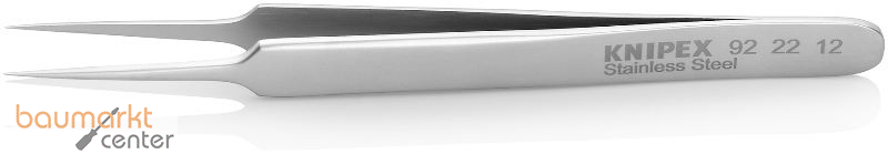 KNIPEX 92 22 12 Universalpinzette Glatt 110 mm
