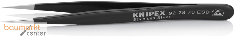 KNIPEX 92 28 70 ESD Universalpinzette ESD Glatt 110 mm