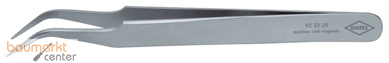 KNIPEX 92 32 29 Universalpinzette Glatt 118 mm
