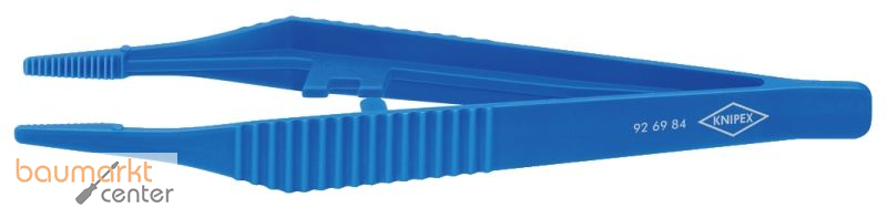 KNIPEX 92 69 84 Kunststoffpinzette Geriffelt 129 mm