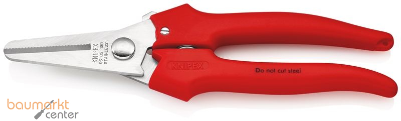 KNIPEX 95 05 190 SB Kombischere mit Kunststoff umspritzt 190 mm