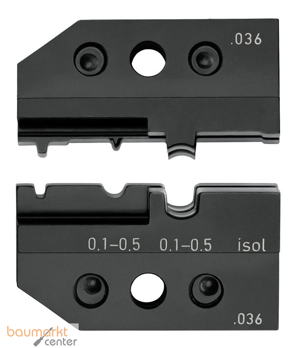 KNIPEX 97 49 21 Crimpeinsatz f�r isolierte und nicht-isolierte Verbinder