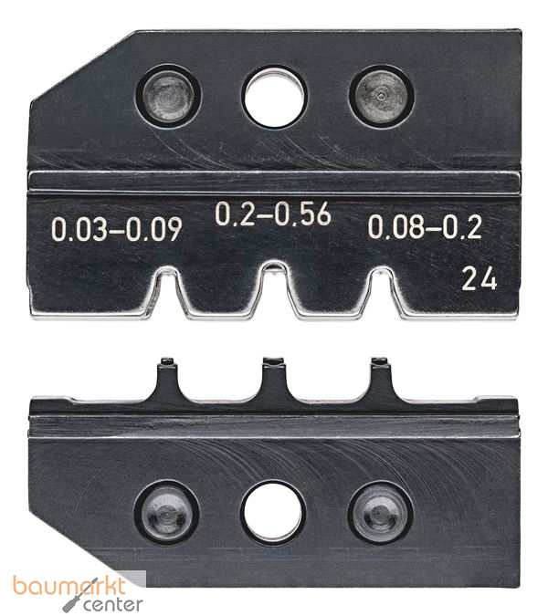 KNIPEX 97 49 24 Crimpeinsatz f�r D-Sub-Stecker