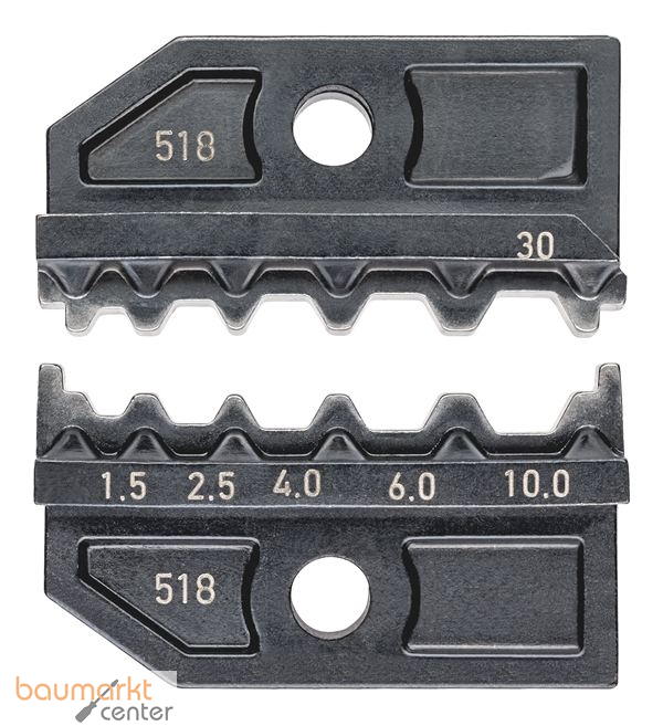 KNIPEX 97 49 30 Crimpeinsatz f�r unisolierte Sto�verbinder