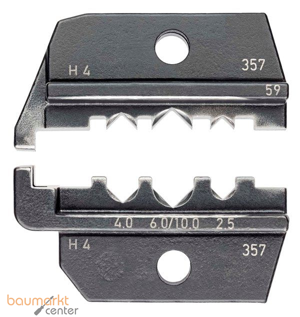 KNIPEX 97 49 59 Crimpeinsatz f�r Solar-Steckverbinder Helios H4 (Amphenol)