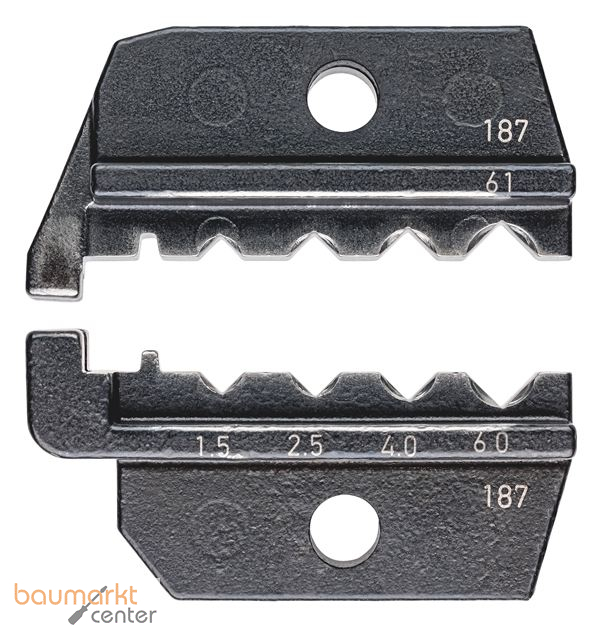 KNIPEX 97 49 61 Crimpeinsatz f�r gedrehte Kontakte (Harting)