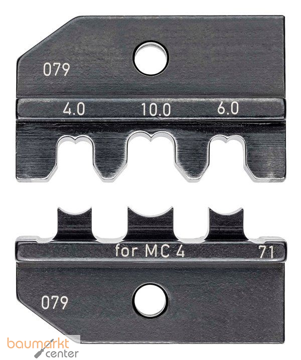 KNIPEX 97 49 71 Crimpeinsatz f�r Solar-Steckverbinder MC4�