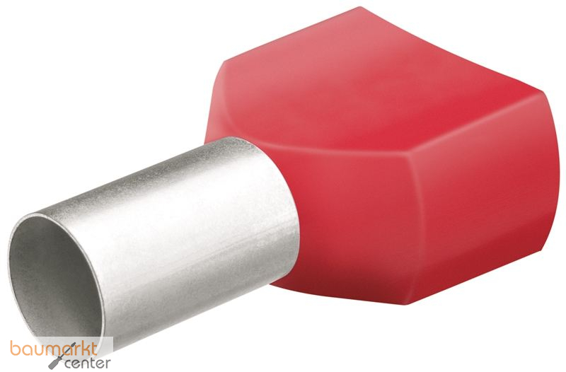 KNIPEX 97 99 372 Twin-Aderendh�lsen mit Kunststoffkragen je 200 St�ck