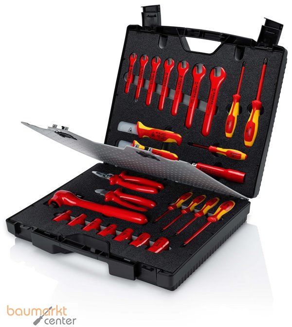 KNIPEX 98 99 12 Standardkoffer 26-teilig 385 mm