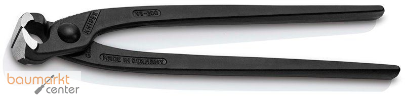 KNIPEX 99 00 200 Monierzange (Rabitz- oder Flechterzange) schwarz atramentiert 200 mm