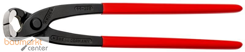 KNIPEX 99 01 280 EAN Monierzange (Rabitz- oder Flechterzange) mit Kunststoff �berzogen schwarz atramentiert 280 mm