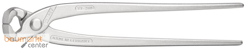 KNIPEX 99 04 250 EAN Monierzange (Rabitz- oder Flechterzange) glanzverzinkt 250 mm