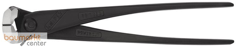 KNIPEX 99 10 250 SB Kraft-Monierzange hoch�bersetzt schwarz atramentiert 250 mm