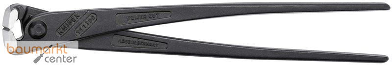 KNIPEX 99 10 250 Kraft-Monierzange hoch�bersetzt schwarz atramentiert 250 mm