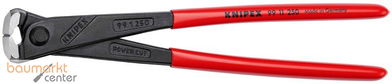 KNIPEX 99 11 250 Kraft-Monierzange hoch�bersetzt mit Kunststoff �berzogen schwarz atramentiert 250 mm