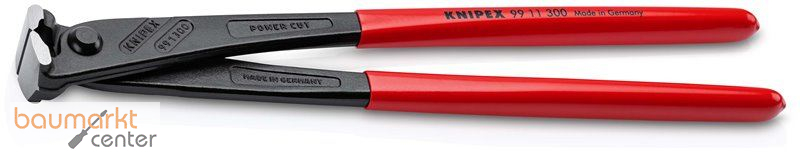 KNIPEX 99 11 300 SB Kraft-Monierzange hoch�bersetzt mit Kunststoff �berzogen schwarz atramentiert 300 mm