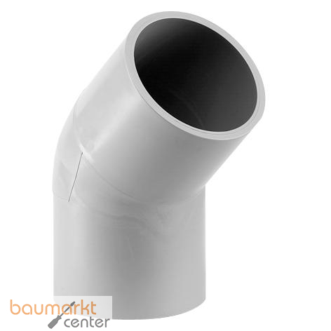 Aliaxis Winkel PP 32mm 45 Grad SDR 11 lang formgespritzt zum Stumpfschweissen