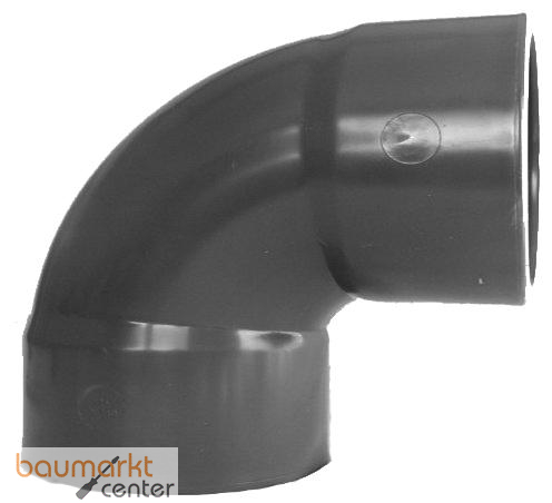 Aliaxis Kurzbogen 90 Gr. PVC-U SIV-K d 250 Klebmuffe