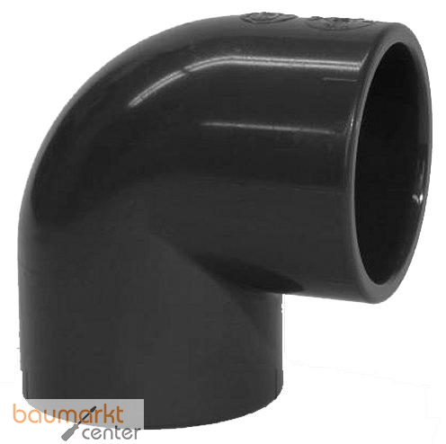 Aliaxis Winkel 90 Gr. PVC-U GFV R 4" PN16 Gewindemuffe