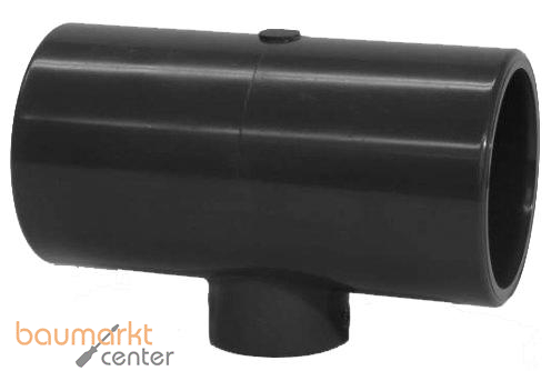 Aliaxis T-St�ck red. PVC-U TRIV d 75 x 32 PN 16 Klebmuffe