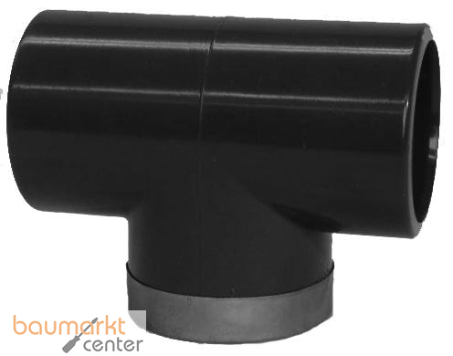 Aliaxis �-T-St�ck 90Gr. PVC-U TIMV d 32 x 1" PN16 Klebmuffe/Gewinde metallringverst.