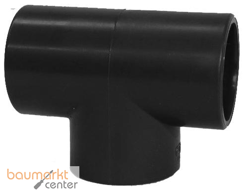 Aliaxis �-T-St�ck 90Gr. PVC-U TIFV d 90 x 3" PN16 Klebmuffe/Gewindeanschluss
