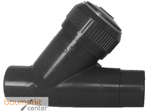 Aliaxis R�ckschlagventil PVC-U d40 FKM Klebstutzen VRDV-FKM
