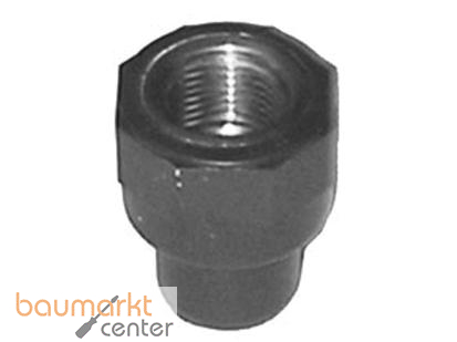 Aliaxis �-Muffennippel PVC-U MIFOV d 63 x 2" PN16 auf Messing, IG