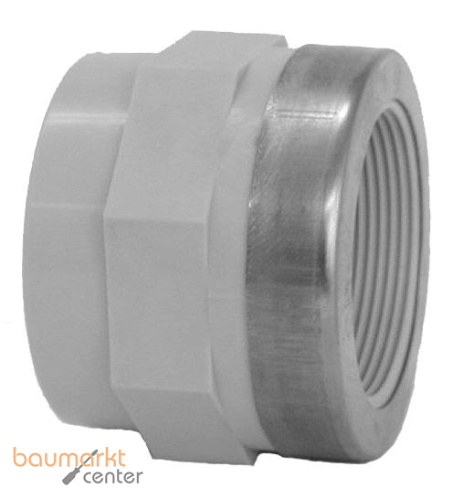 Aliaxis Uebergangsmuffe PP MIMM 20mm x 1/2" mit Schweissenden
