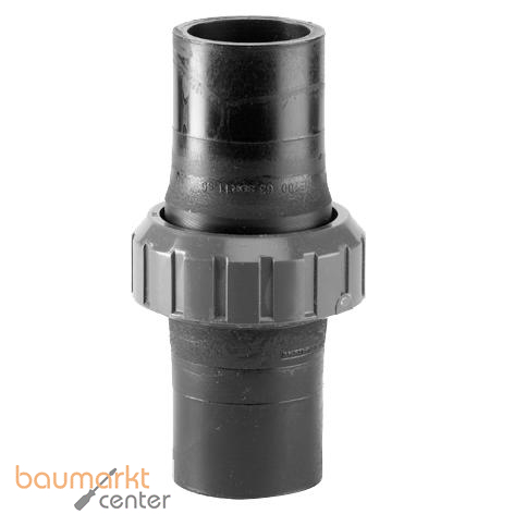 Aliaxis Verschraubung PE 100 BBE/L-EPDM 20mm SDR 11 formgespritzt m.lg.Schweissenden