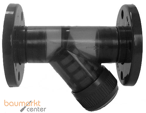 Aliaxis Schmutzf�nger PVC-U transp.d75 EPDM Losflansch RVOT-EPDM