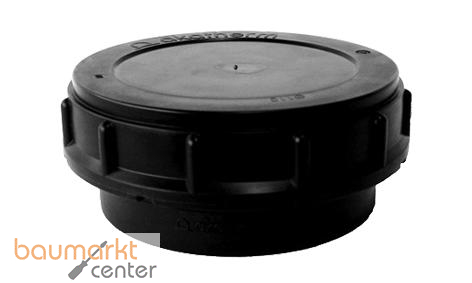 Aliaxis Schraubdeckel f.PE Abfluss d 110 kurz f�r Reinigungsrohr