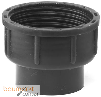 Aliaxis Schraubb�rdel f.PE Abfluss d 50 mit Mutter