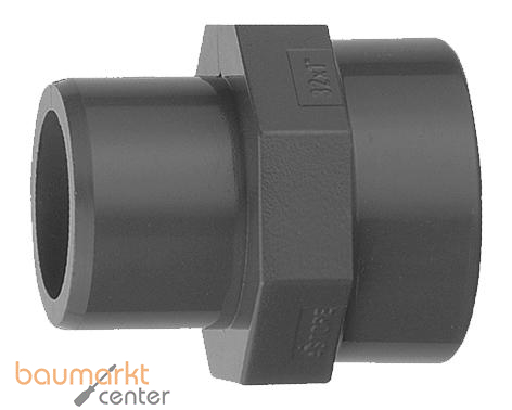 Aliaxis �berg-Muffennippel PVC-U IG, d 25 x 1/2, AF3