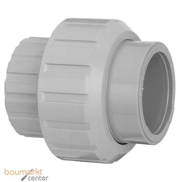 Aliaxis Verschraubung PVC-C Klebmuffe d50 BIC-FKM