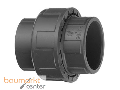 Aliaxis Verschraubung PVC-U m. O-Ring, d 75, BO1