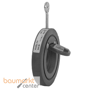 Aliaxis R�ckschlagklappe PVC-U o.Feder d50 EPDM CROV-EPDM