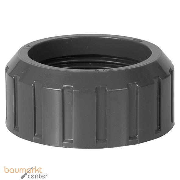 Aliaxis �-Mutter PVC-U EFV R 1 1/2" PN16 Verschraubung