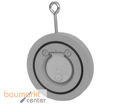 Aliaxis Rueckschlagklappe PP o. Feder CROM-EPDM d 75