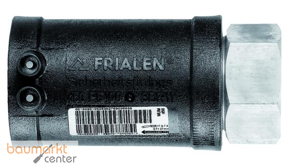 Aliaxis �berg.st�ck PEHD/Rotguss IG MUM d 63 x R 2 FRIALEN