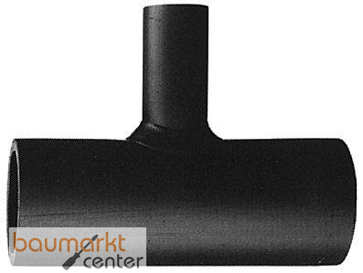 Aliaxis Sattel-T-St�cke 90 Gr., reduziert, PE 100, SDR 11 TWRBE-90 de 140/110