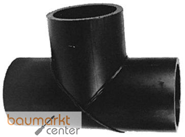 Aliaxis T-St�cke 90 Gr., PE 100, SDR 33, ge- schwei�t aus Rohr, TWBE-90 de 560