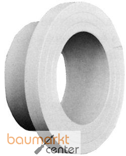 Aliaxis Vorschweissbund PP 315mm SDR 11 kurz gerillt formgespritzt z.Stumpfschweissen