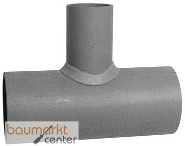 Aliaxis Sattel-T-Stuecke PP-H 90 Gr. reduziert SDR 17,6 TWRBM-90 d 400/225