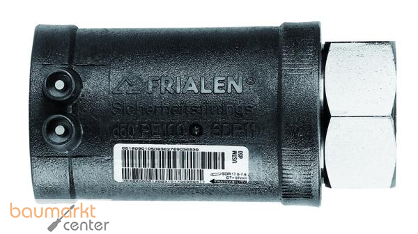 Aliaxis �berg.st�ck PEHD/Stahl IG USTM d 63 x R 2 FRIALEN