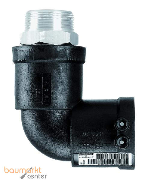 Aliaxis �berg.winkel 90 PEHD/Messing AG WUN 90 d 32 x R 1 1/2 FRIALEN