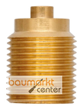 Anschlussnippel G 1/4" x G 3/8" Muffe x Zapfen